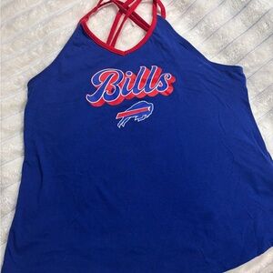 🔵 Fanatics Blue and Red Bills Tank Top